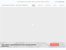 Tablet Screenshot of einsteinrepairs.com